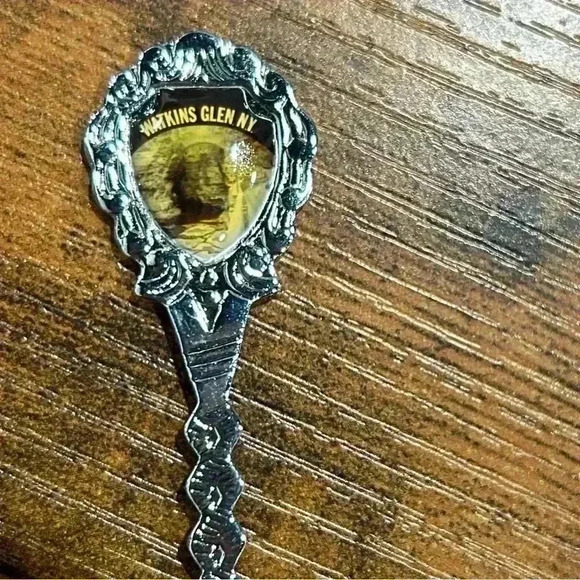 Souvenir Collector Spoons 3 Pieces Boys Town Kennedy Space Station Watkins Glenn - Picture 4 of 6